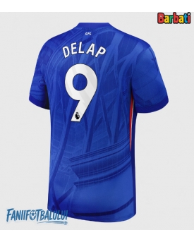 Chelsea Liam Delap #9 Tricou Fotbal Replică 2025-26 Barbati Acasa